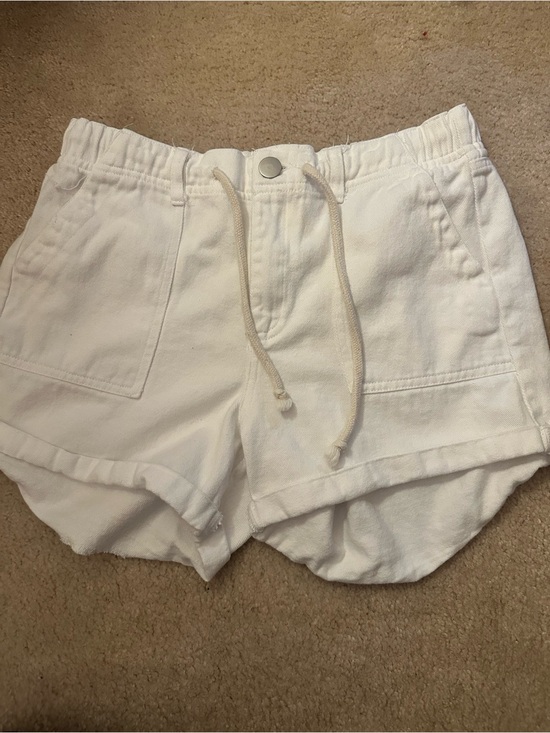 Mia & Tess Pants - Mia & Tess Womens White Short